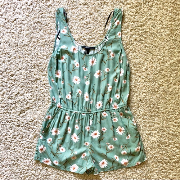 Forever 21 Other - F21 Sage Floral Romper